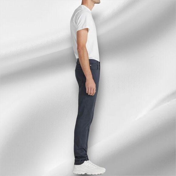 EDWIN Men’s Maddox 5 Pockets Slim Pants in the Size 30X32 in Navy Blue Color - Picture 4 of 9